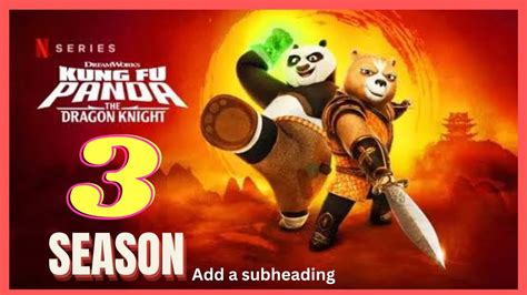 kung fu panda the dragon knight season 3