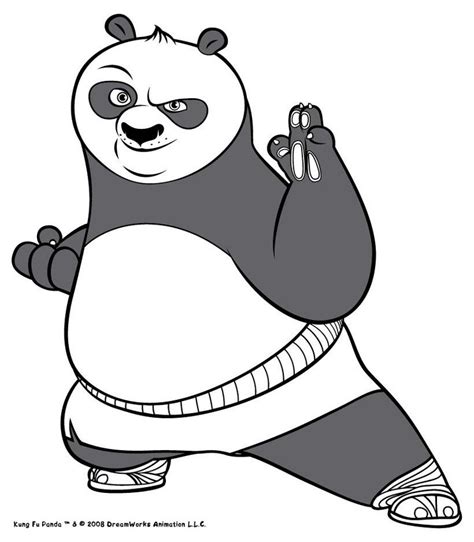 kung fu panda zeichen