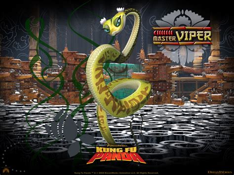 kung fu panda. meister viper