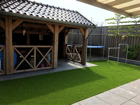 Kunstgras Onder Overkapping