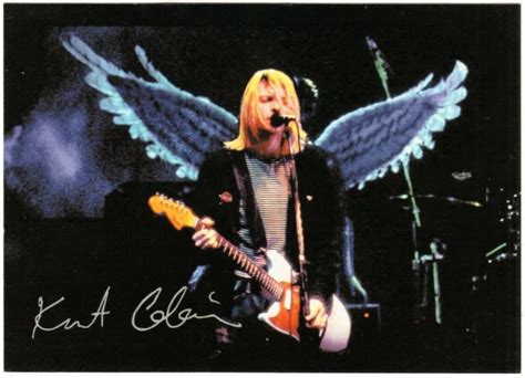 kurt cobain angel wings