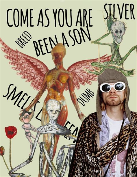 kurt cobain dumb poster