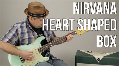 kurt cobain heart shaped box guitar