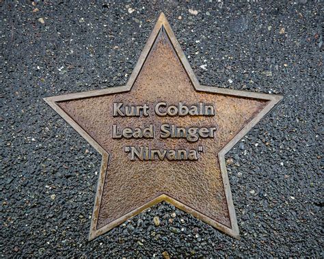 kurt cobain hollywood walk of fame