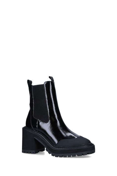 kurt geiger london black dripdrop boots