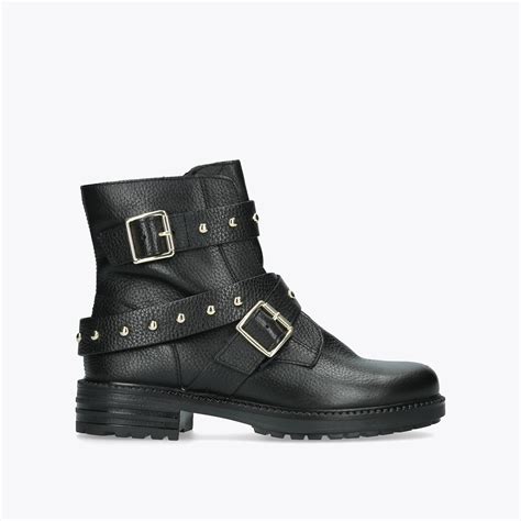 kurt geiger london studded biker boots