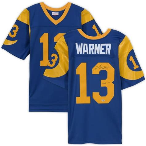 kurt warner authentic rams jersey