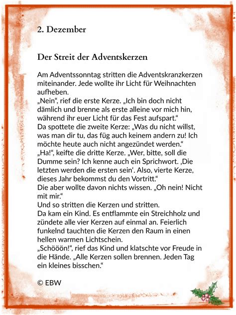 kurze weihnachtsgeschichten zum ausdrucken