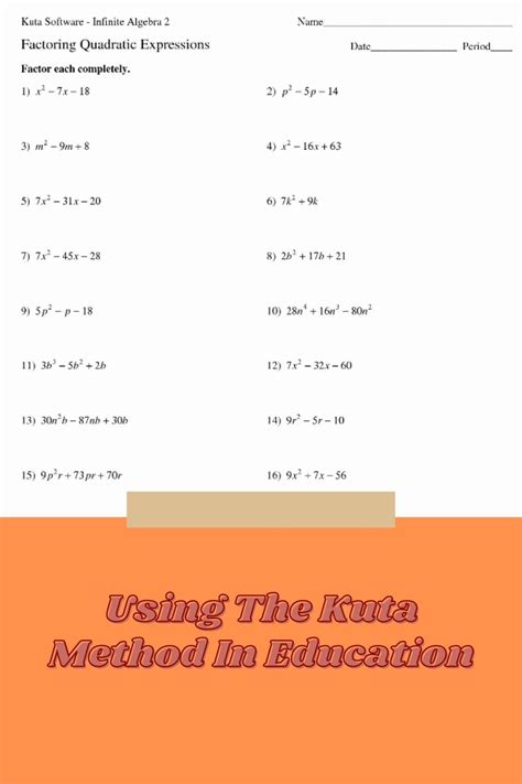 kuta worksheets