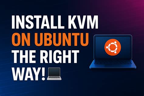 Kvm Install Ubuntu