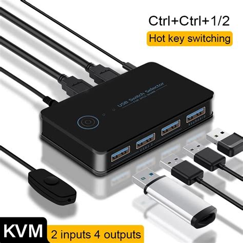 K4u+ Pro KVM Switch Amulet Hotkey