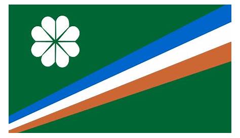 Flag of Kwajalein Atoll. A part of the Marshall Islands
