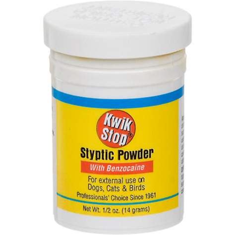 Kwik Stop Styptic Powder Ingredients
