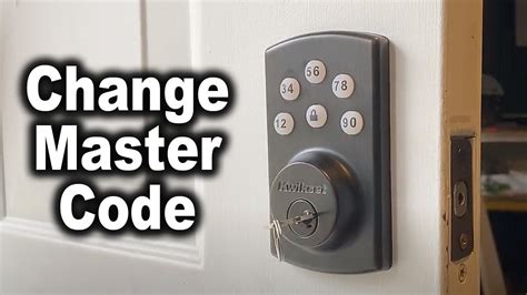 kwikset powerbolt 2 change master code