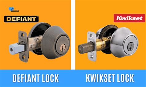 Kwikset Vs Defiant Door Knobs