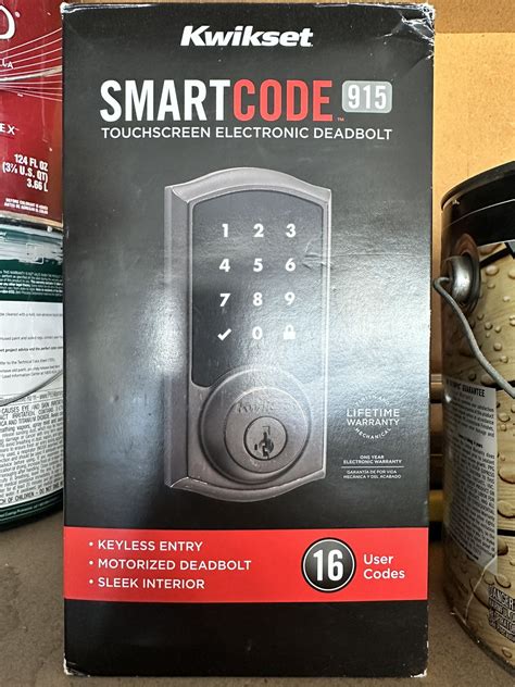 Kwikset Smartcode 915 Manual