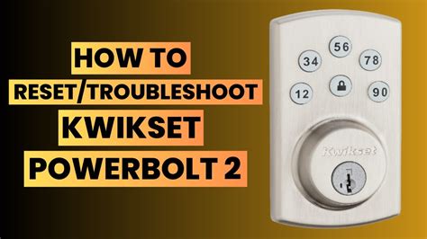 Kwikset Powerbolt 2 Manual