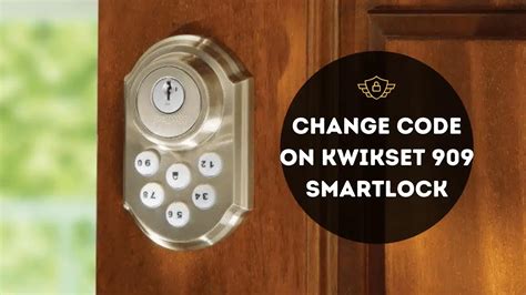 Kwikset SmartCode 909 Single Cylinder Electronic Deadbolt Featuring