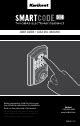 Kwikset SMARTCODE 914 Touchpad Electric Dead Bolt User Guide