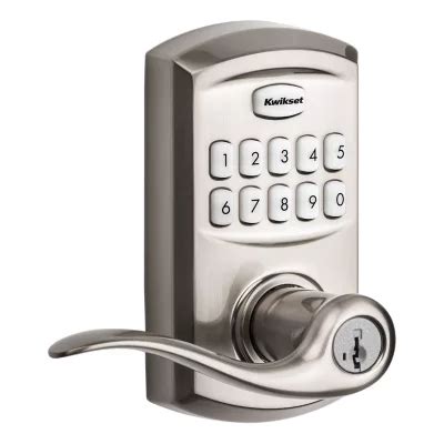 Kwikset SmartCode 917 Entry Traditional Residential Electronic Lever