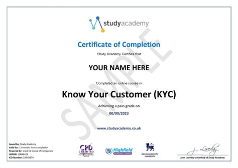 kyc certification course