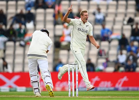 kyle jamieson vs rohit sharma