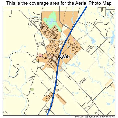 kyle texas map google