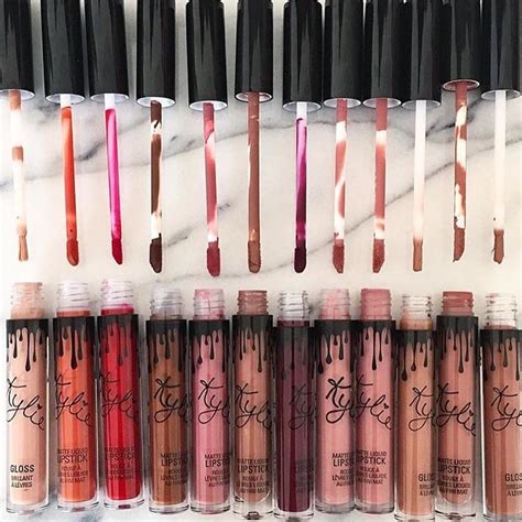 kylie jenner lip gloss shades