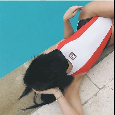 kylie jenner one piece swimsuit
