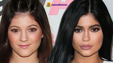 kylie jenner then and now