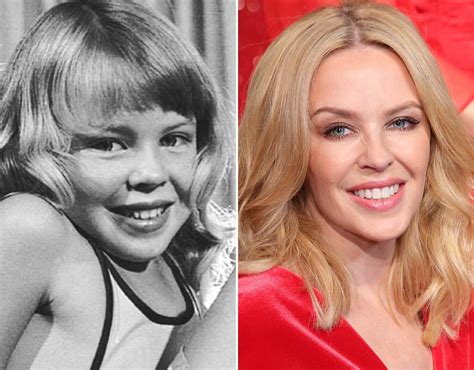 kylie minogue as a child