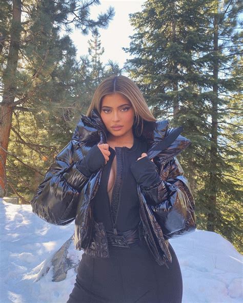 Kylie Ski Trip