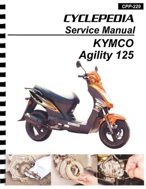 kymco agility 125 service manual