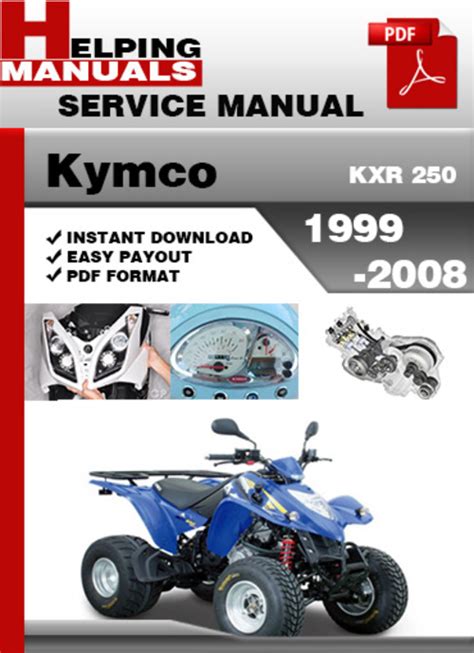 kymco kxr 250 manual pdf