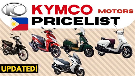 kymco motorcycle philippines price list 2022