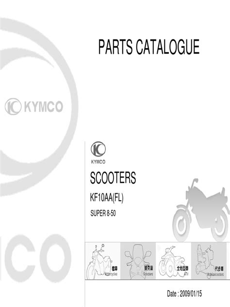kymco parts catalogue
