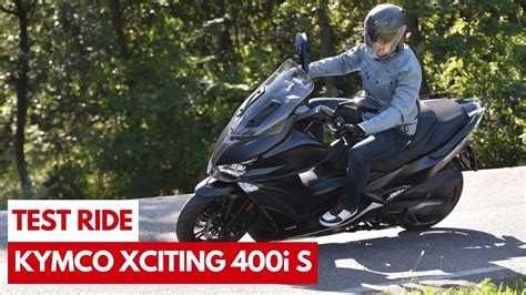 kymco xciting s 400i test