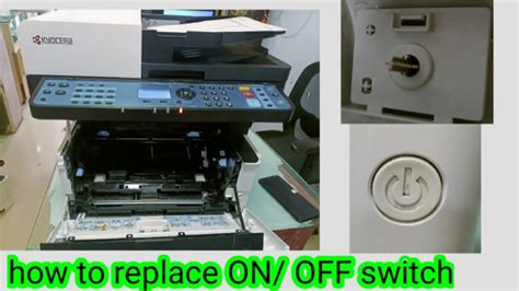 Kyocera Printer On Off Switch