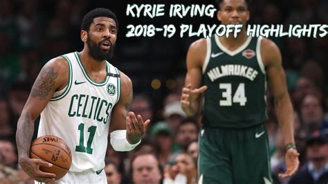 kyrie irving 2018 playoffs