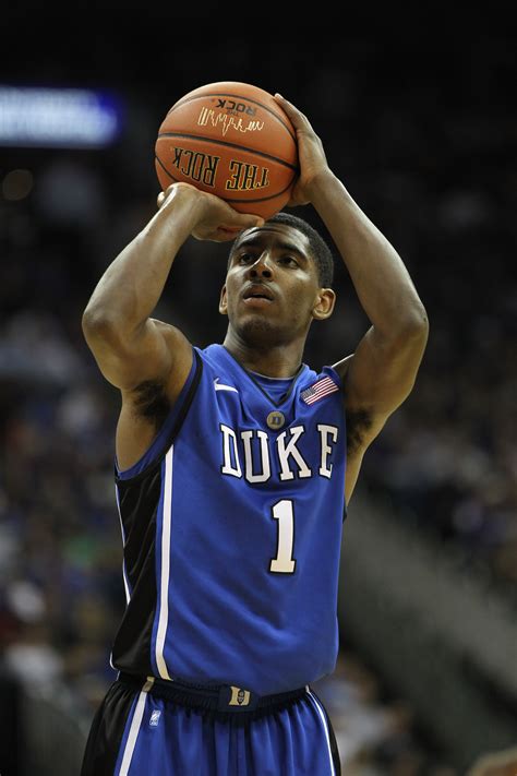 kyrie irving college stats duke