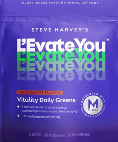 l'elevate you health drink by steve harvey