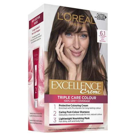  79 Popular L oreal Excellence Creme 6 1 Light Ash Brown Hair Colour For Bridesmaids