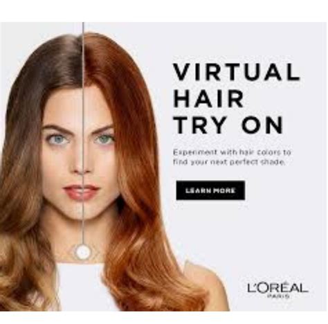 l'oreal hair color try on
