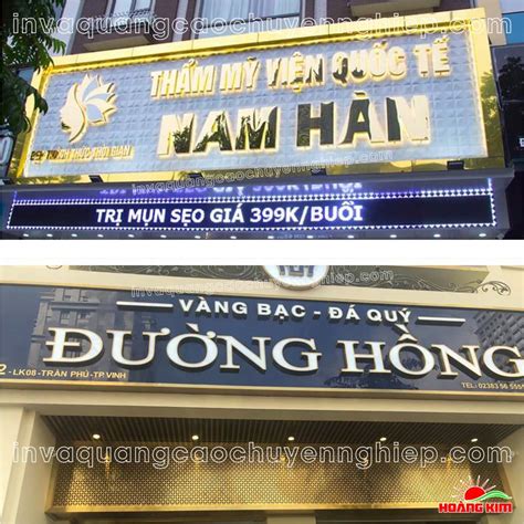 làm biển hiệu quảng cáo ở hạ long