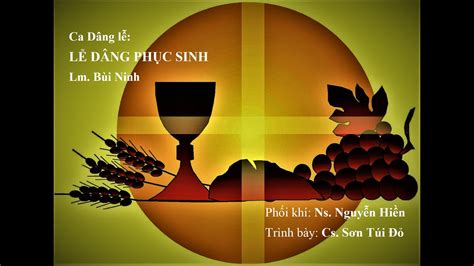 lời bài hát hiến lễ phục sinh