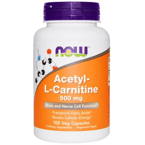 l carnitine and acetyl l carnitine