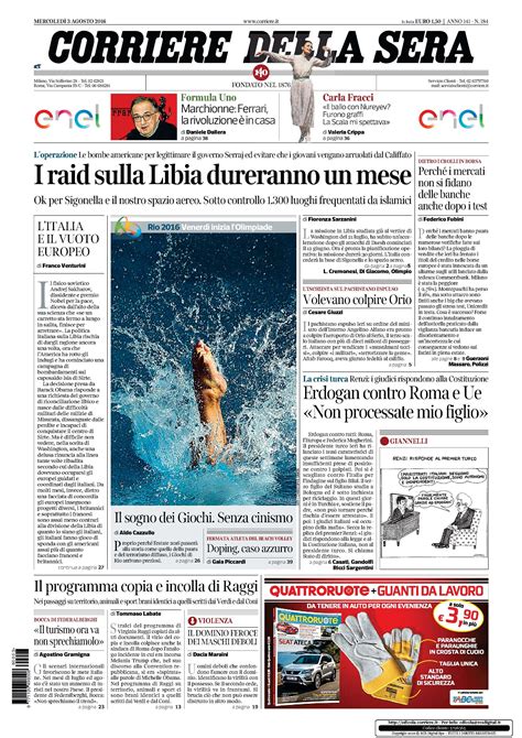 l corriere della sera