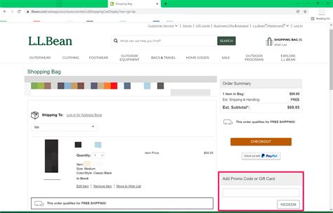 L L Bean Promo Code Retailmenot