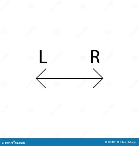 l r izquierda derecha