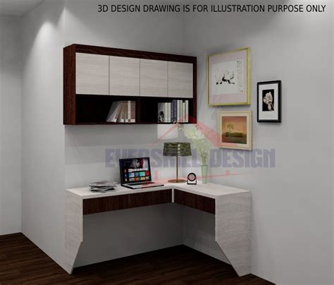 L Shape Study Table With Storage